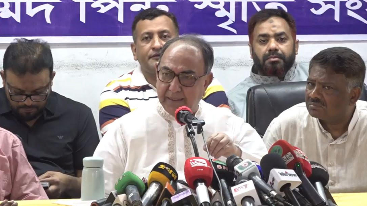 অন্তর্বর্তীকালীন সরকার দেশপ্রেমিক সরকার নয় : মির্জা আব্বাস